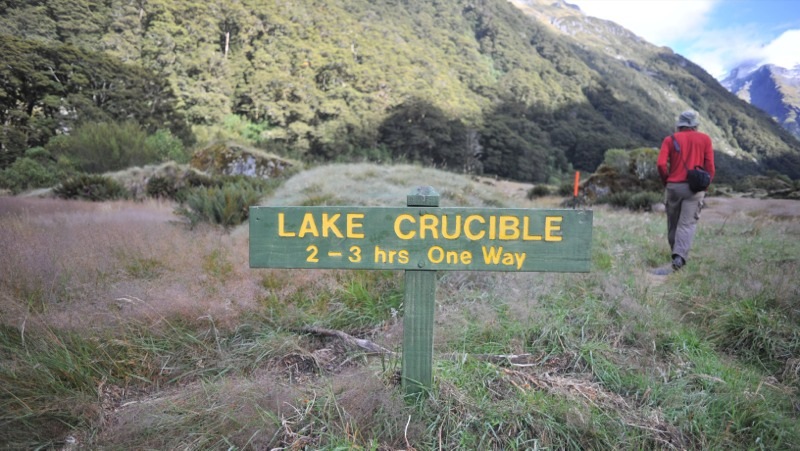 Side Trip up to See Crucible Lake