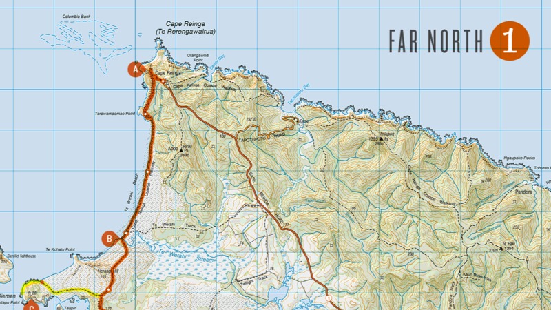Te Araroa Trail Maps
