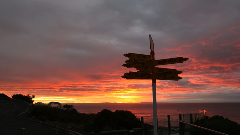 Sunrise at Stirling Point